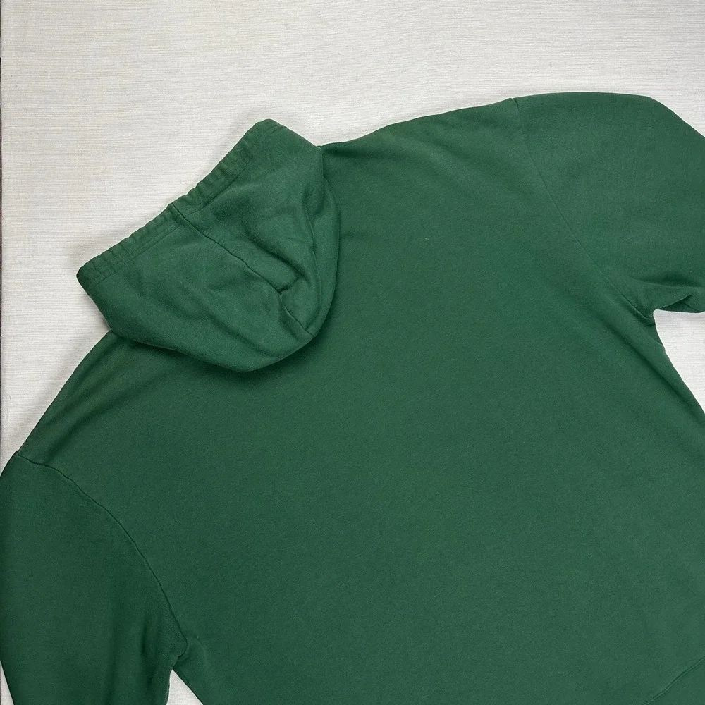Vintage Y2K Univeristy of Oregon Ducks Adidas Hoodie Sweatshirt Men Large Green